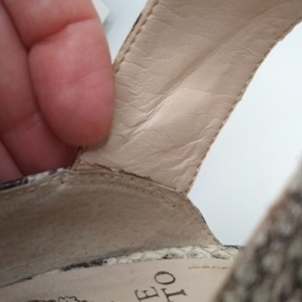 Vince Camuto Leather Heels - Picture 8 of 9